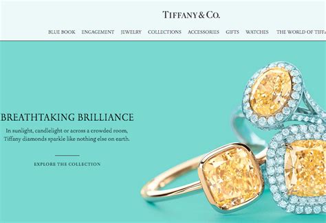 tiffany & co website|Tiffany & Co. Official .